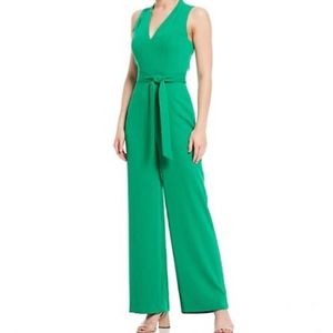 NWT Antonio Melani Sam V Neck Wide leg Jumpsuit 6